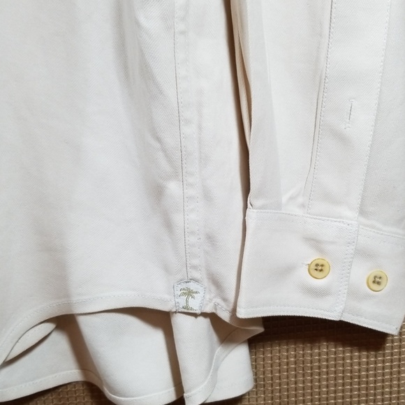 Tommy Bahama Silk Casual Long Sleeve Shirt Large - Picture 7 of 8